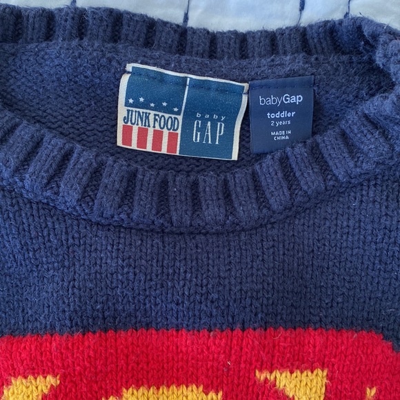 Baby Gap Superman Sweater - Picture 3 of 4